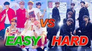 EASY to HARDEST SEVENTEEN DANCES