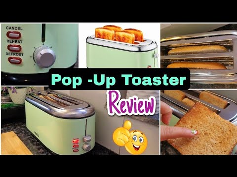 How To Use Pop Up Toaster | AGARO Royal Pop-Up Toaster Review| Toaster Demo