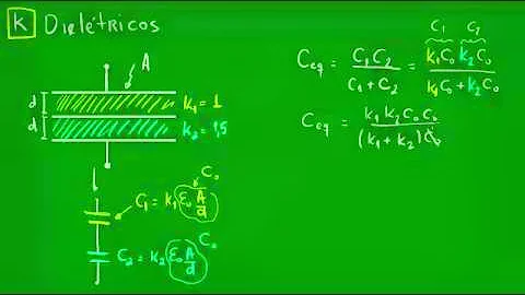 O que acontece com a capacidade de um capacitor se adicionarmos um dielétrico maior que a do vácuo?