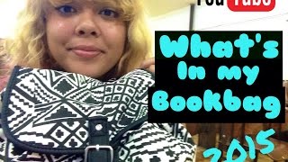 What&#39;s in my backpack?! 2015