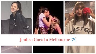 JENLISA GOES TO MELBOURNE ft CHAEYOUNG AND JISOO