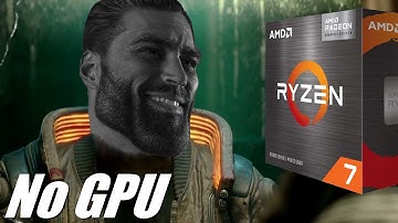 Cyberpunk 2077 v1.3 with no discrete graphics card