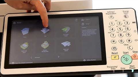 How to Send a Fax with Your Canon MFP