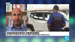 Covid-19: Europe starts to reopen borders but no free travel yet