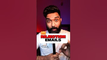 Your next interview can be from a rejection email!