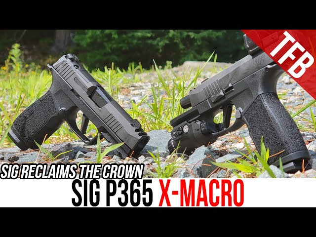 NEW SIG-Sauer P365 X-Macro: MORE FIREPOWER - YouTube
