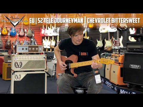 Fender Custom Shop EU Limited 1952 Tele Journeyman Relic Chevrolet Bittersweet Master Designed by Jason Smith (Ex-Demo) #R18259