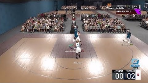 Most OP Biuld goes into Rush 1V1 and DOMINATES... (CONTACT Dunks on Paint BEAST) |58+ Bagdes NBA2K21