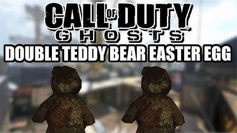 Call of Duty: Ghosts Teddy Bears On Collision Easter Egg!