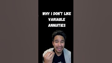 Why I don’t like Variable Annuities