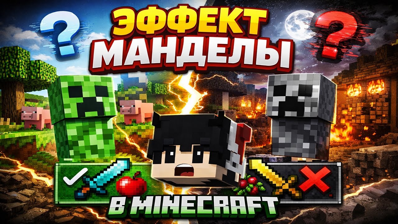ЭФФЕКТ МАНДЕЛЫ В MINECRAFT