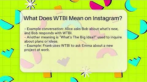 What Does WTBI Mean on Instagram? - Everyday-Networking
