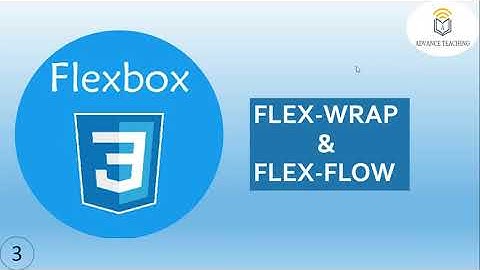 CSS Flexbox Flex Wrap & Flex Flow Properties in Urdu/Hindi