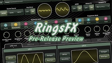RingsFX for iOS - Pre-Release Preview
