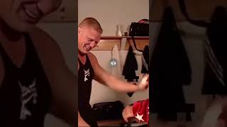 Brock Lesnar and Kurt Angle's Backstage Interaction GOES WRONG