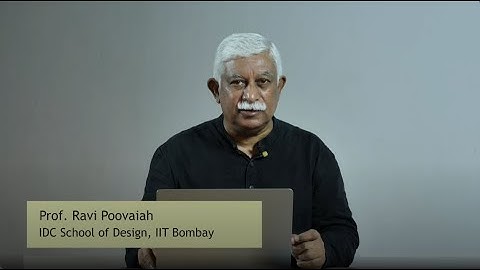 Prof. Ravi Poovaiah - Lecture at IDC School of Design on 17th April 2025