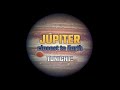 Jupiter At Opposition Tonight - Closest To Earth in 60 Years #Shorts