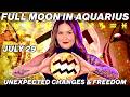 Full Moon in Aquarius 2026 ♒️ Major Breakthroughs & Surprises for ALL 12 Signs