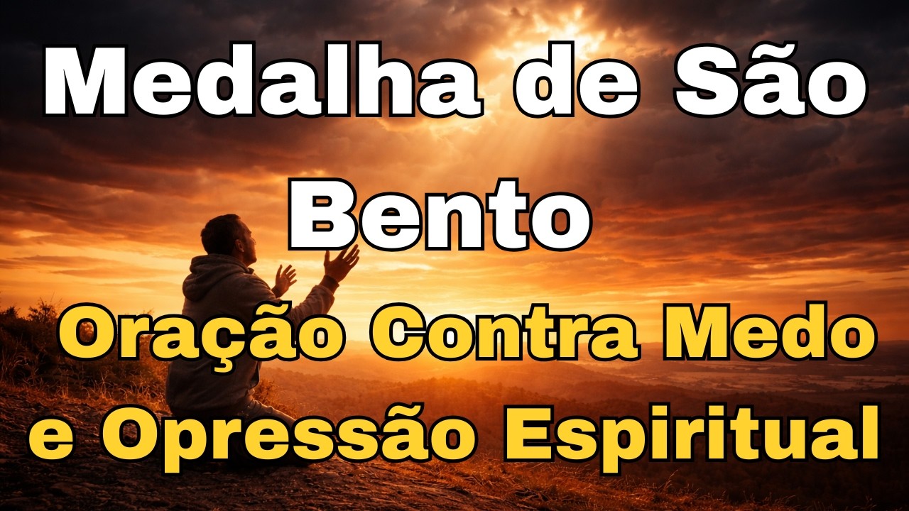 ORAÇÃO FORTE DA MEDALHA DE SÃO BENTO-PROTEÇÃO CONTRA TODO MAL