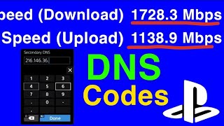 PS4 DNS SERVERS / Speed WiFi and LAN - YouTube