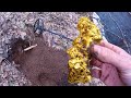 Monster Gold Nugget found Metal Detecting! Alaska.