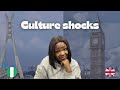 Culture shocks as a nigerian  in uk