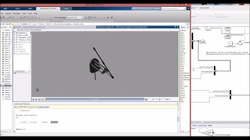 Lego Rotary Inverted Pendulum balance simulation using Simulink and LQR