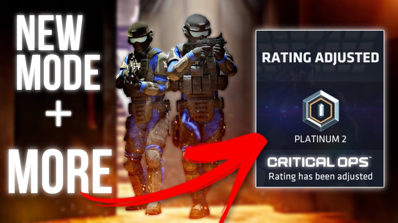 OG MODELS + NEW MODE + RATING COMPENSATION?! | Critical Ops update ...