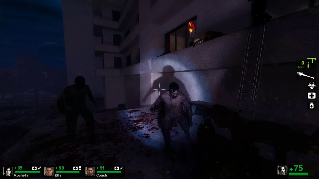 Ellis slipknot t-shirt(glowing in the dark!) [Left 4 Dead 2] [Mods]