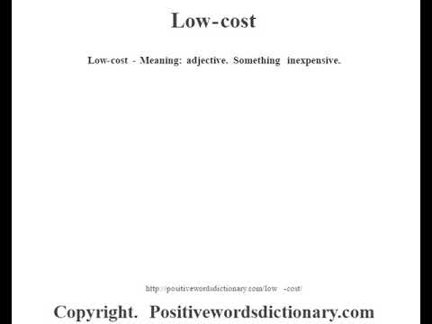 Low-cost definition - HqDefault