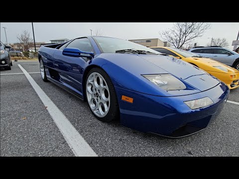 Classic 2001 Lamborghini Diablo VT 6.0 : POV WALKAROUND CAR 4K VIEW