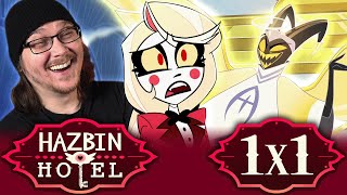 HAZBIN HOTEL EPISODE 1 REACTION | Overture | Hell Is Forever | Happy Day In Hell | Review
