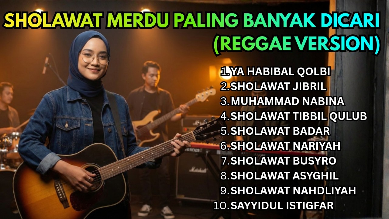 YA HABIBAL QOLBI - SHOLAWAT NABI PENYEJUK HATI 🌿Sholawat Paling Merdu & Bikin Tenang! Reggae Version