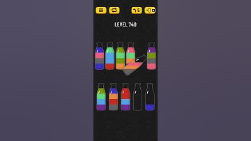 Soda Sort Puzzle Level 740 Walkthrough Solution Android/iOS