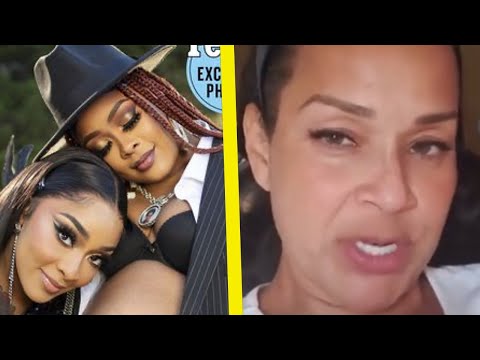 Lisa Raye is BIG MAD, Da Brat is SELFISH, "Why do the World know Your Pregnant before Family?!!