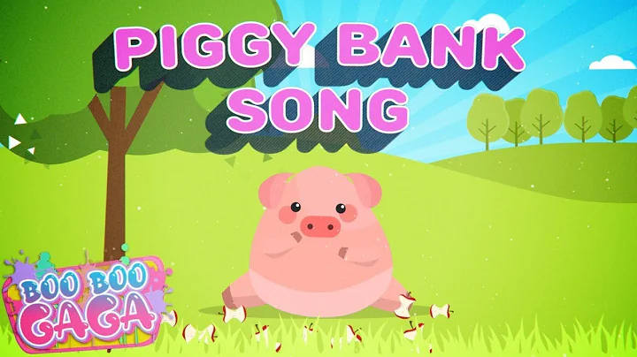 The Piggy Bank and Apple Counting Song for Kids [by Boo Boo Gaga] #booboogaga