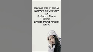 LALISA Rap Part #lalisa #lyrics #song #kpop #lisamanoban #shorts #blackpink