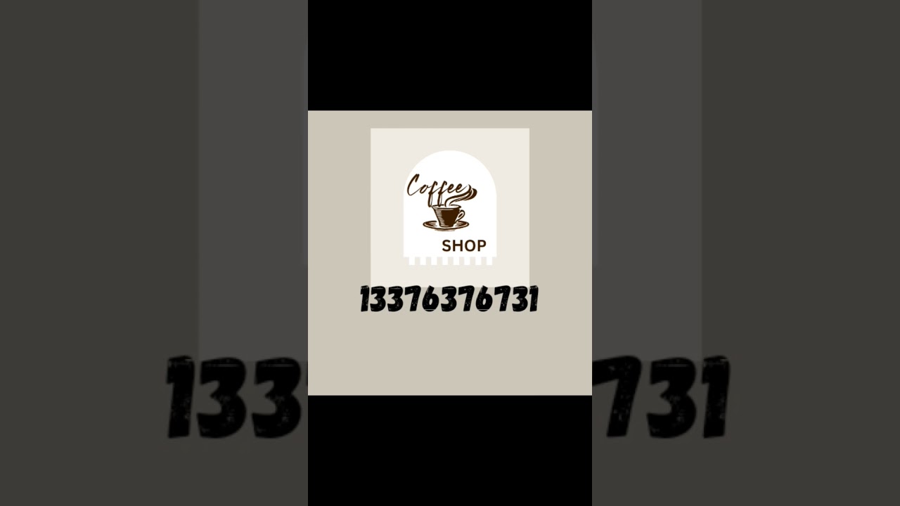 bloxburg cafe decal codes pt 1 #foryou #foryoupage #bloxburg #decalcod