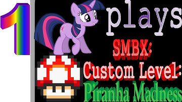 Twili Plays: SMBX Custom Level: Piranha Madness |1| SilverTwiliFan