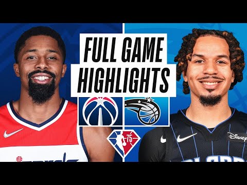 Washington Wizards vs. Orlando Magic Full Game Highlights | NBA Season 2021-22