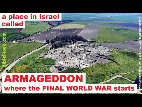 Bible lesson on Revelation chapter 16, A Place in Israel called