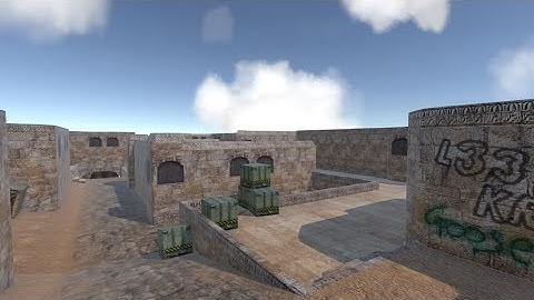 Counter Strike "de_dust2" Remastering - Timelapse