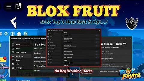 [Roblox] Blox Fruit 2025 Top 3 Best Script Available/ No Key & Showcase | Working On Every Executors
