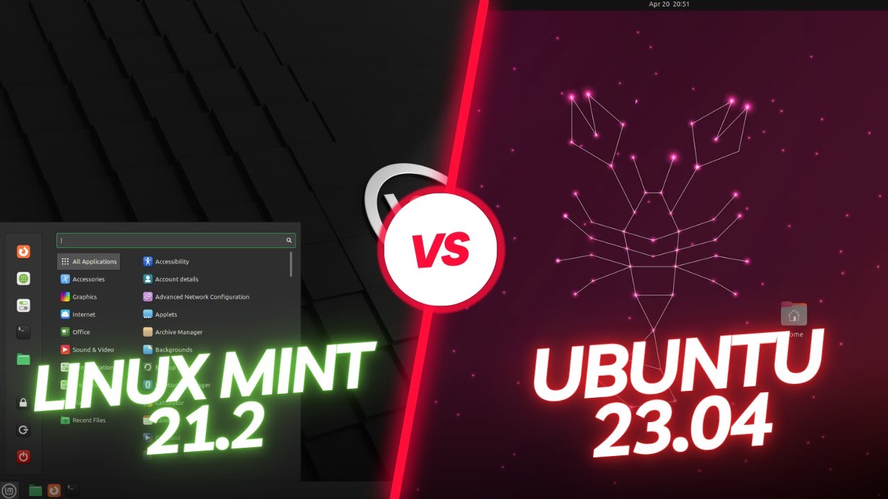 Ubuntu 23.04 VS Linux Mint 21.2 (RAM Consumption) YouTube