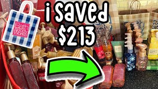 Bath & Body Works SAS SUMMER 2024: I SAVED $213!!!!