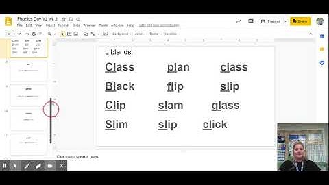 Phonics Day 3 wk 3 - Google Slides
