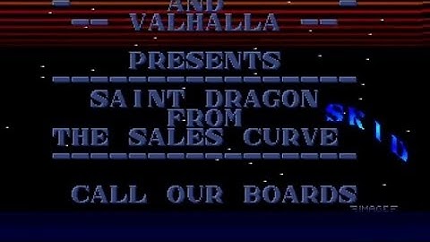 Skid Row & Valhalla - Saint Dragon (Amiga Crack Intro)