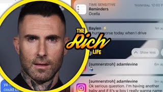 Adam Levine Cheating Texts Exposed With 23 Year Old #SHORTS