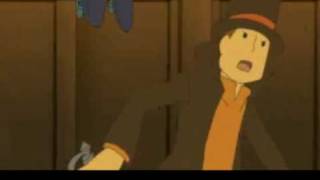Professor Layton And The Diabolical Box - Layton Vs Anton Sword Fight Duel Hq