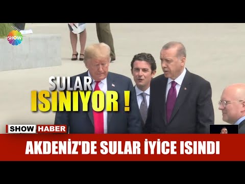 Akdeniz'de sular iyice ısındı